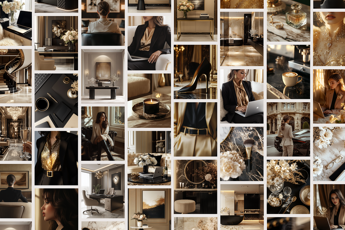 Business Woman Images Black & Gold, a Business Photo by Jennifer Magri Templates (Photo 5 of 7)