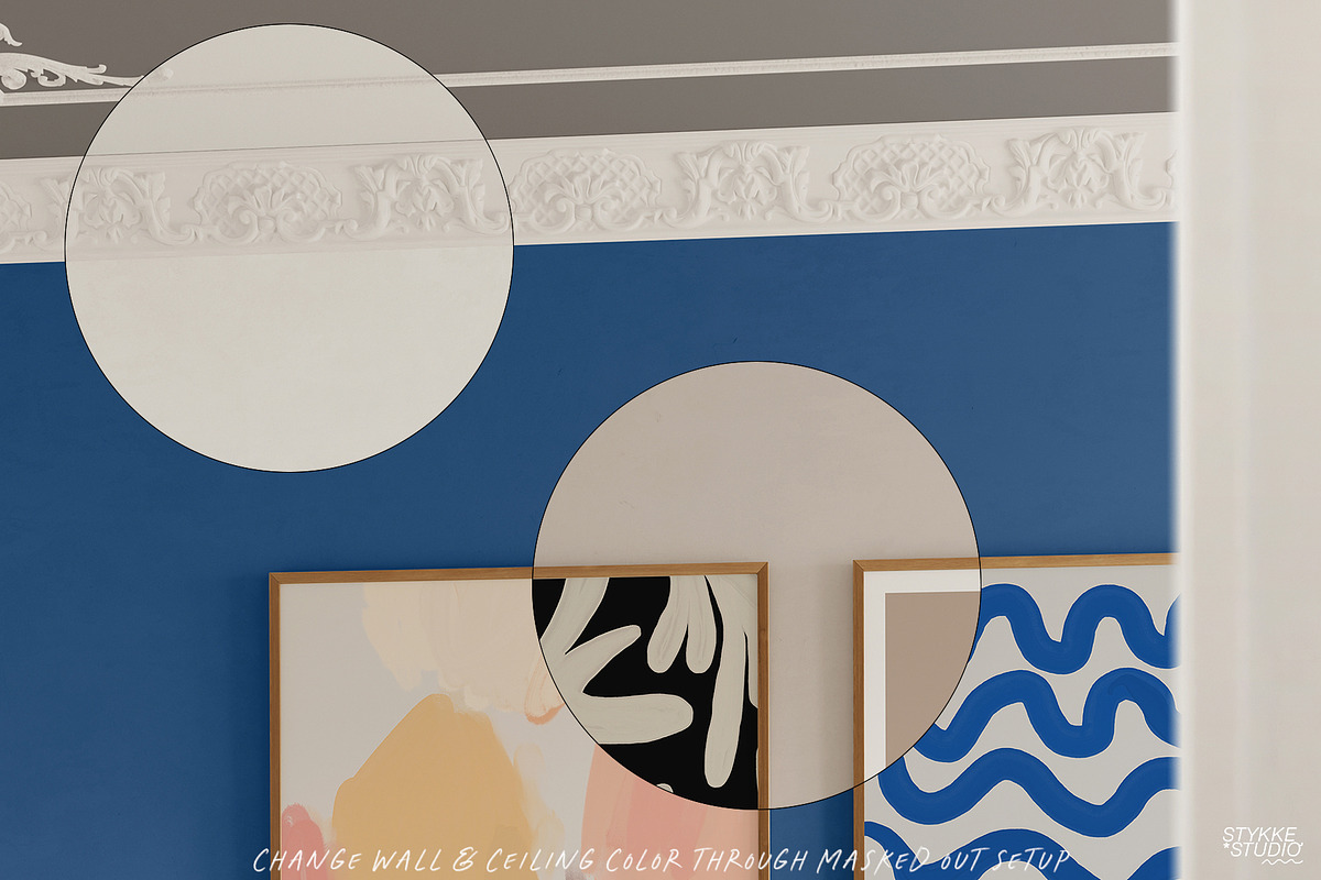 HAVEN & RÊVERIE | art & frame mockup, a Household Mockup by Stykke Studio (Photo 12 of 15)