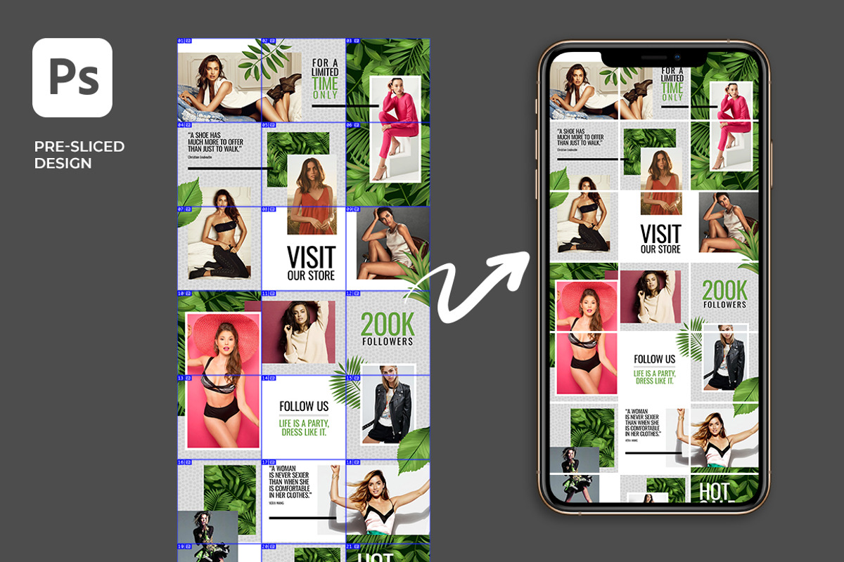 Nature - Instagram Puzzle Feed, a Social Media Template by Plan B (Photo 4 of 6)