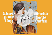 Handriyen Bold Script, a Script Font by madeDeduk (Thumbnail 5 of 10)