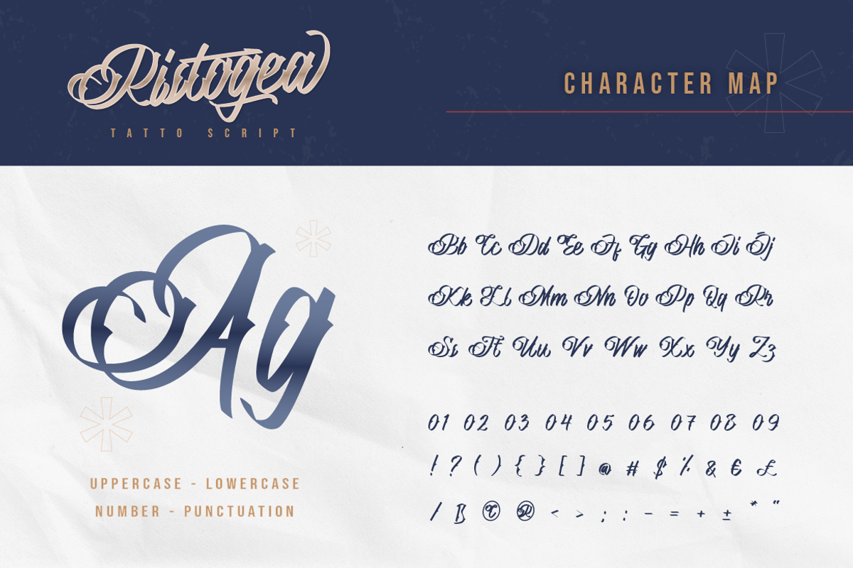 Ristogea, a Script Font by kerismaker (Photo 2 of 12)