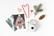Christmas Cards Clipart Set, a Seasonal Illustration by Leonaa art (Thumbnail 10 of 10)