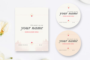 Editable Label Template