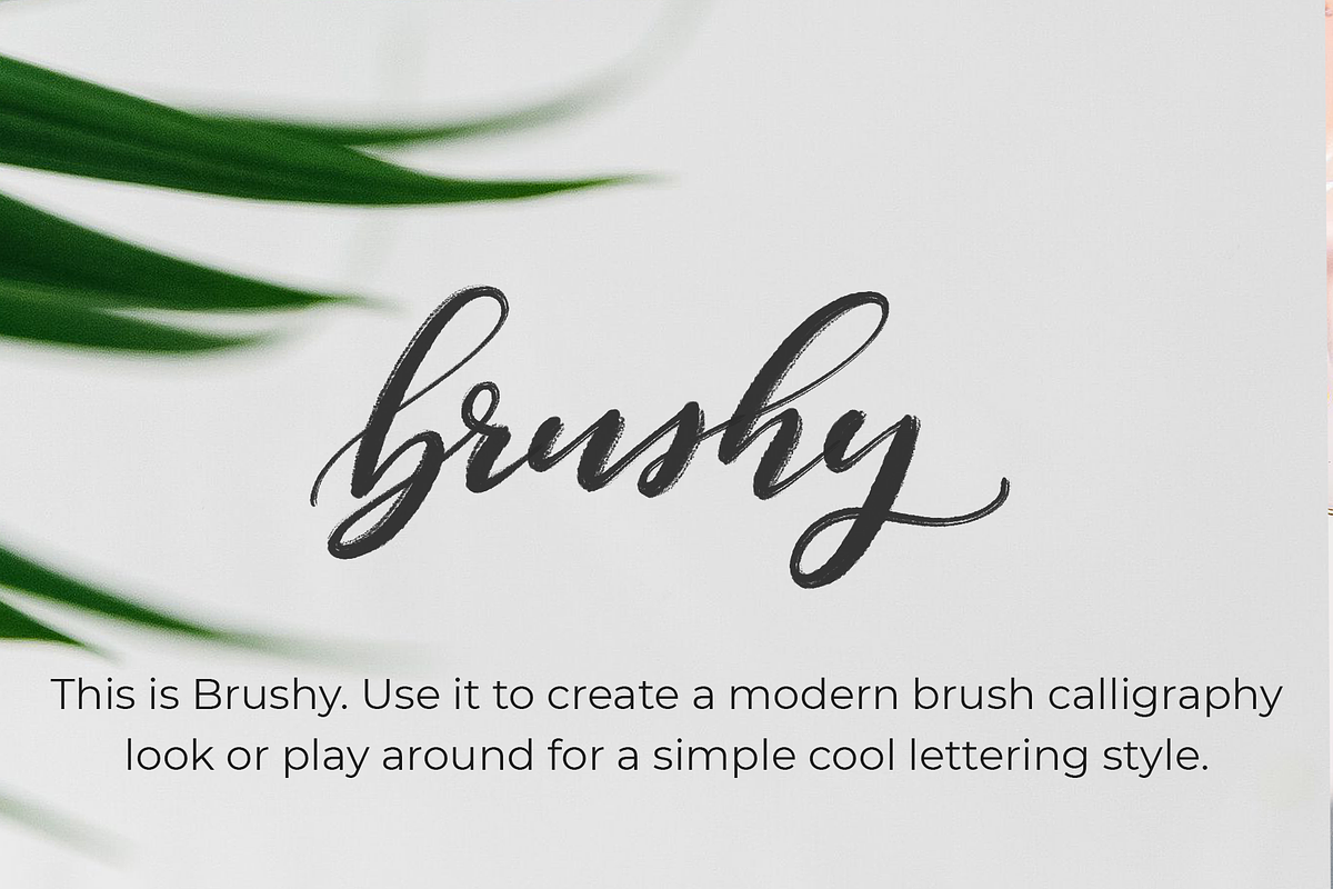 Procreate Lettering Brushes, a Brush Add-On by Irina Vascovet (Photo 3 of 7)
