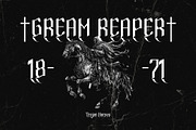 Sabbatic Display - Modern Doom v02, a Blackletter Font by riff.type (Thumbnail 1 of 10)