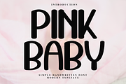 Pink Baby, a Serif Font by InermediaSTUDIO (Thumbnail 1 of 7)