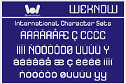 Brain States font, a Font by weknow (Thumbnail 8 of 8)