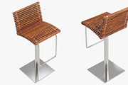 Beltempo Tropical twist bar stool, a Furniture 3D Model by 3dmitruk (Thumbnail 5 of 9)