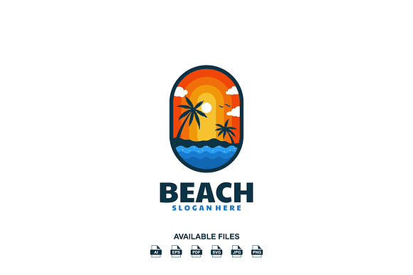 Beach Logo preview 2