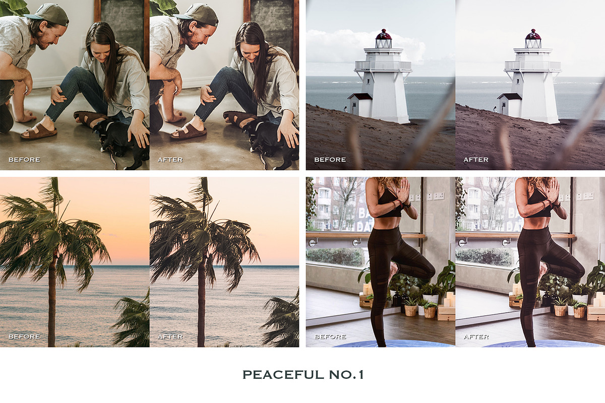 Peaceful Lightroom Presets Mobile, a Preset Add-On by VEER (Photo 6 of 14)