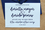 Delight Party - Casual Handwritten, a Handwritten Font by tebaltipislab (Thumbnail 8 of 10)