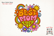 Mother’s Day Sublimation PNG Bundle, an Illustration by GlitterCraft (Thumbnail 24 of 41)