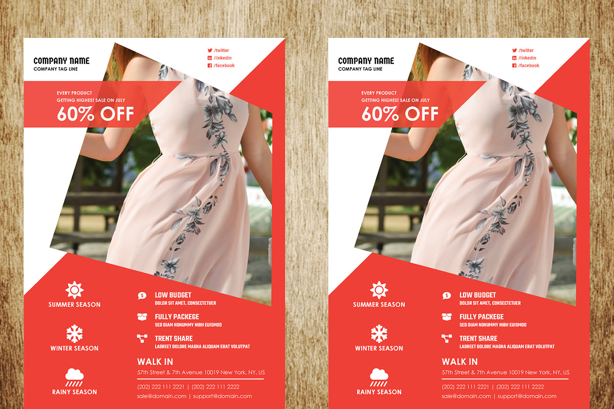 Fashionable Product Promotion Flyer, a Flyer Template by PenciGraphics (Photo 2 of 3)