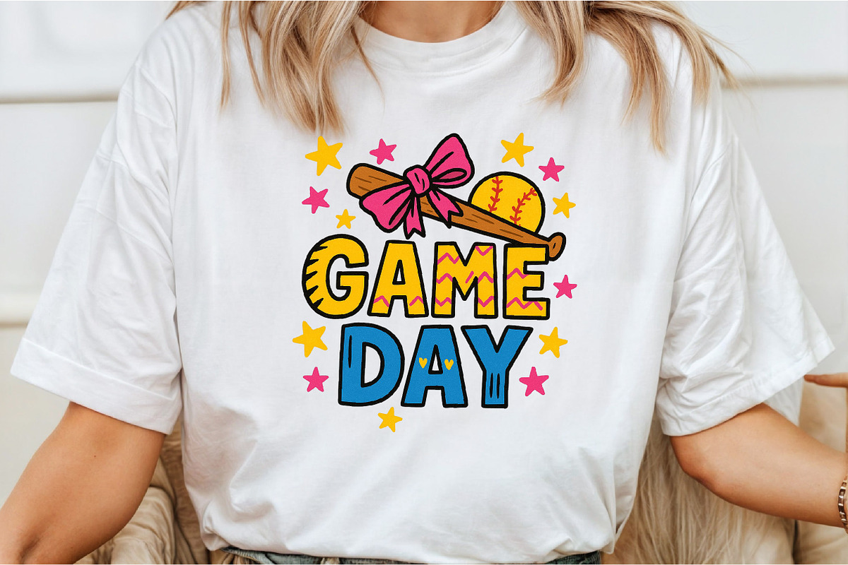 Baseball Png Game Day PNG, an Illustration by DreamCafeArt (Photo 3 of 6)
