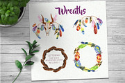 Watercolor Feathers, an Illustration by Pixavics (Thumbnail 2 of 6)