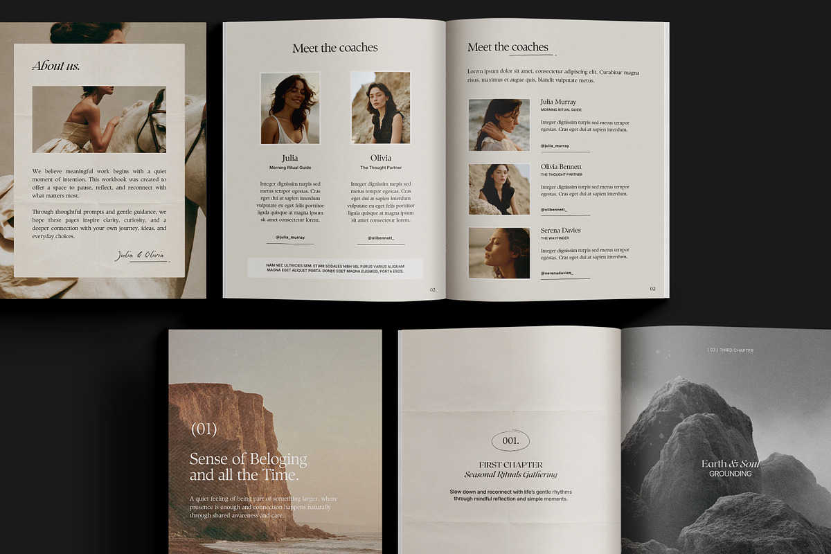 Editorial Workbook Template, a Magazine Template by Wildnun Studio (Photo 6 of 24)