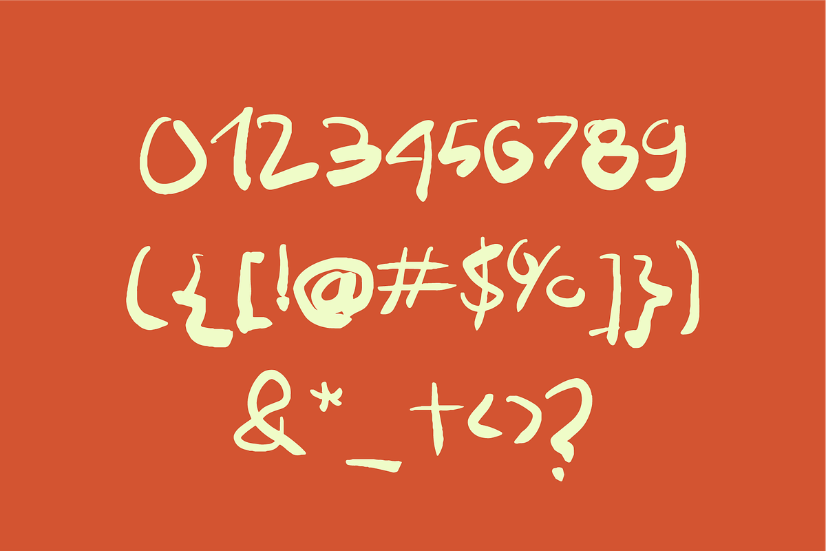 Ambur | A Handwritten Font, a Handwritten Font by imdeyaa (Photo 3 of 8)