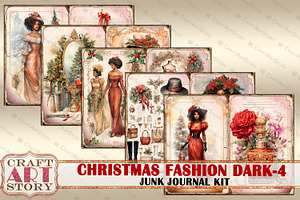 Vintage Christmas Fashion Dark-4