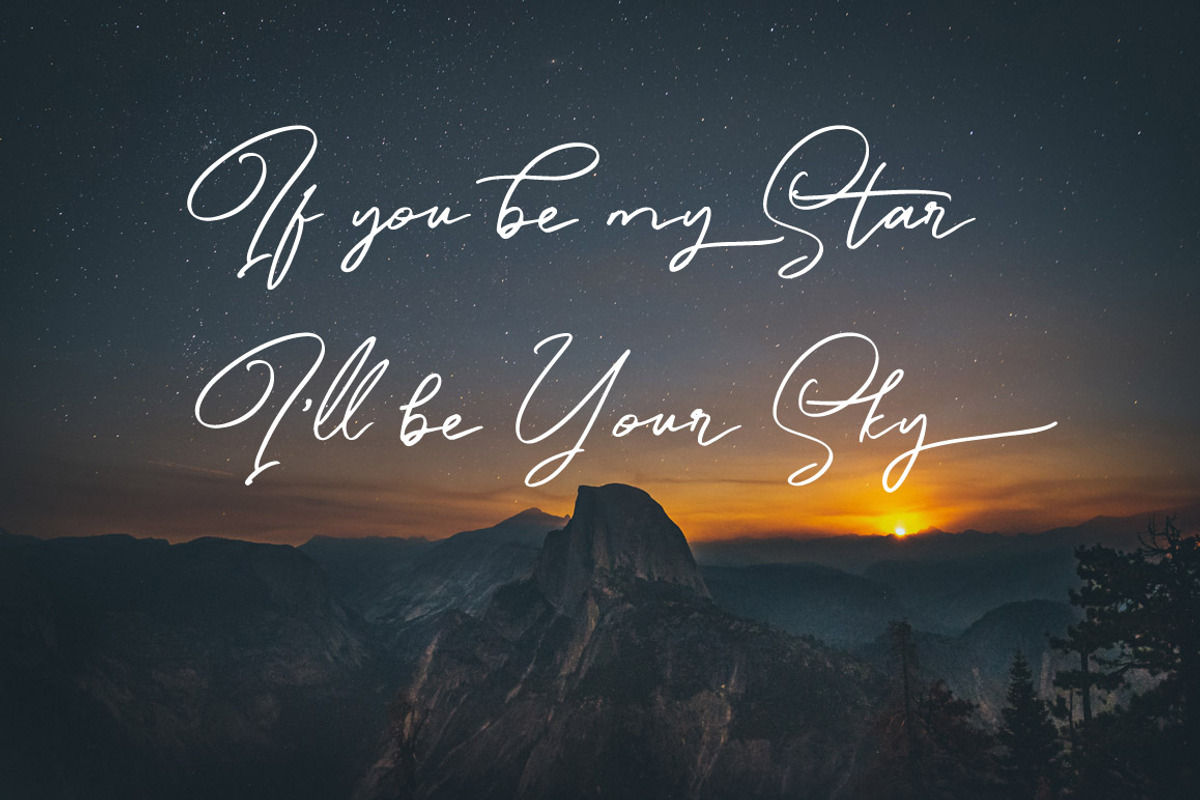 Caramello - Handwritting Script Font preview 7