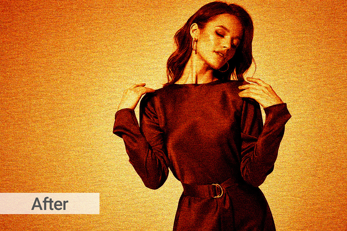 Text Masking Portrait Photo Effect, a Layer Style Add-On by graphypix (Photo 3 of 11)