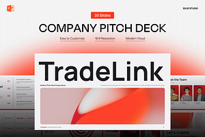 Company Pitch Deck PowerPoint, a Presentation Template by Eklip Studio