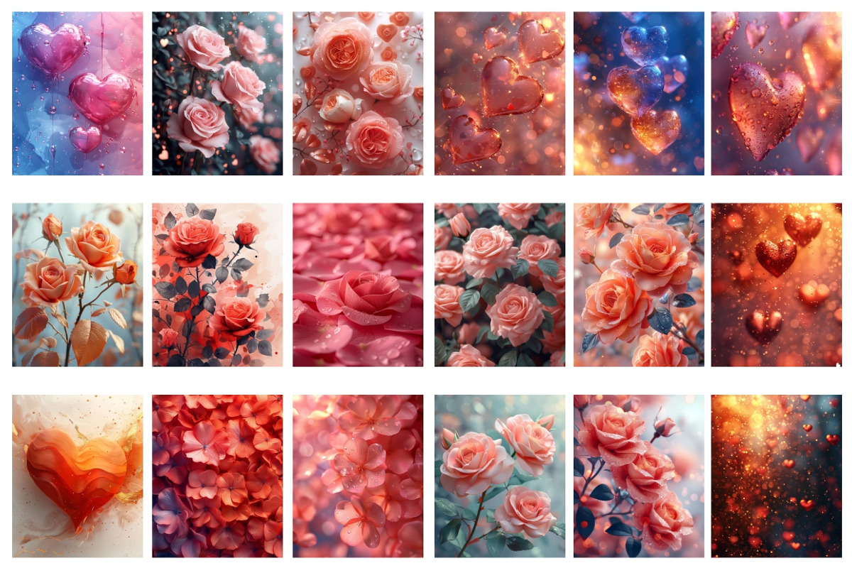 400 Valentine's Day Love backgrounds, a Background Graphic by Nocturnal Wolf (Photo 17 of 31)