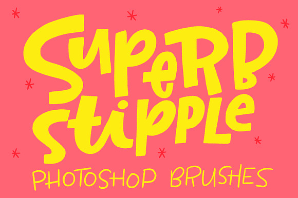 Superb Stipple Photoshop Brush preview 3