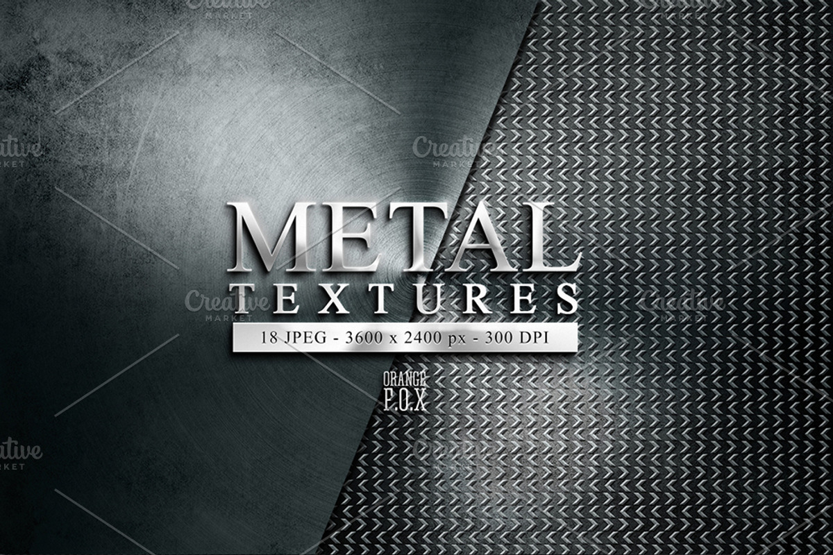 18 Metal Textures, a Texture Graphic by Orange Fox (Photo 7 of 7)