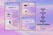 Purple Glassmorphism Shopify Theme, a Templates & Theme by DaisyStudio (Thumbnail 7 of 10)