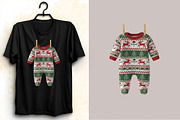 Christmas Baby Clothesline Clipart B, an Illustration by SVGArt (Thumbnail 3 of 8)