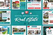 Real Estate Social Media Templates, a Social Media Template by Brandify Studio (Thumbnail 1 of 5)