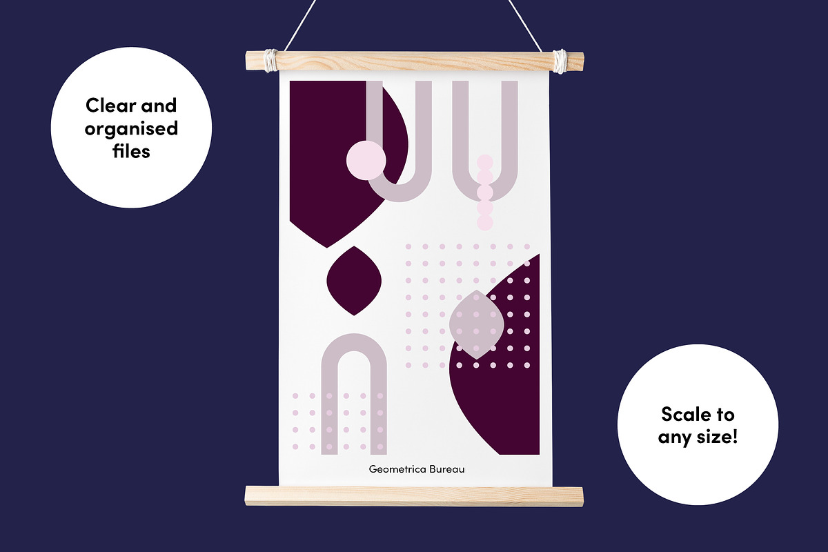 Modern Geometric, a Pattern Graphic by Geometrica Bureau (Photo 6 of 11)