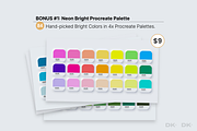 Cheerful Boho Colour Palette Kit, a Palette Add-On by Designer's Kit Co (Thumbnail 5 of 10)
