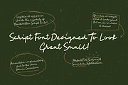 Rustic - 13 Handcrafted Fonts, a Handwritten Font by Tom Chalky (Thumbnail 4 of 10)