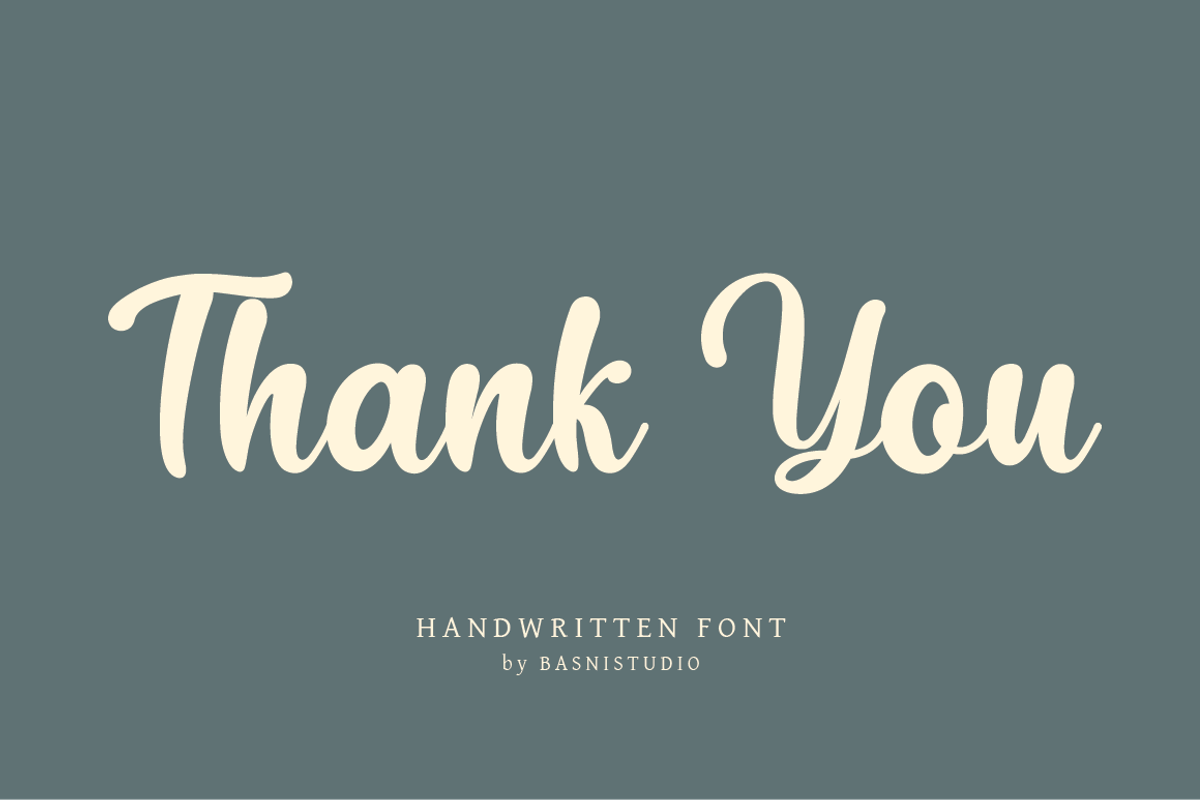 Pigaintto Handwritten Font, a Handwritten Font by Basnistudio (Photo 10 of 10)