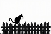 Elegant Cat  Silhouette Bundle, an Object Graphic by hafijul (Thumbnail 7 of 11)