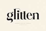 Glitten || Ligature Serif Font, a Serif Font by BrandSemut (Thumbnail 17 of 17)