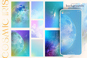Cosmic Iris Space Backgrounds, a Texture Graphic by Vintage Digital Textures (Thumbnail 11 of 11)
