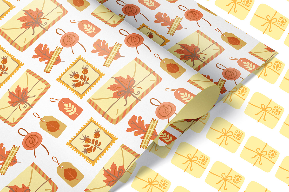 Snail Mail clipart patterns, a Seasonal Illustration by Carpet Tapete Pretzel (Photo 8 of 10)