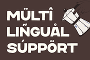Daily Brew - Bold Display Cafe Font, a Sans Serif Font by Pekotype (Thumbnail 5 of 15)
