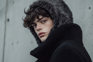 Hyperrealistic fashion editorial, a Photo by Pavel_design