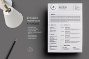 Bellatrix Resume Template, a Resume Template by Nina Shaw (Thumbnail 1 of 7)