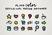 Fun Marker Icons for Blogs &Web, an Icon by Lemonade Pixel (Thumbnail 3 of 3)