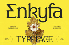 Enkyfa Serif Display Typeface