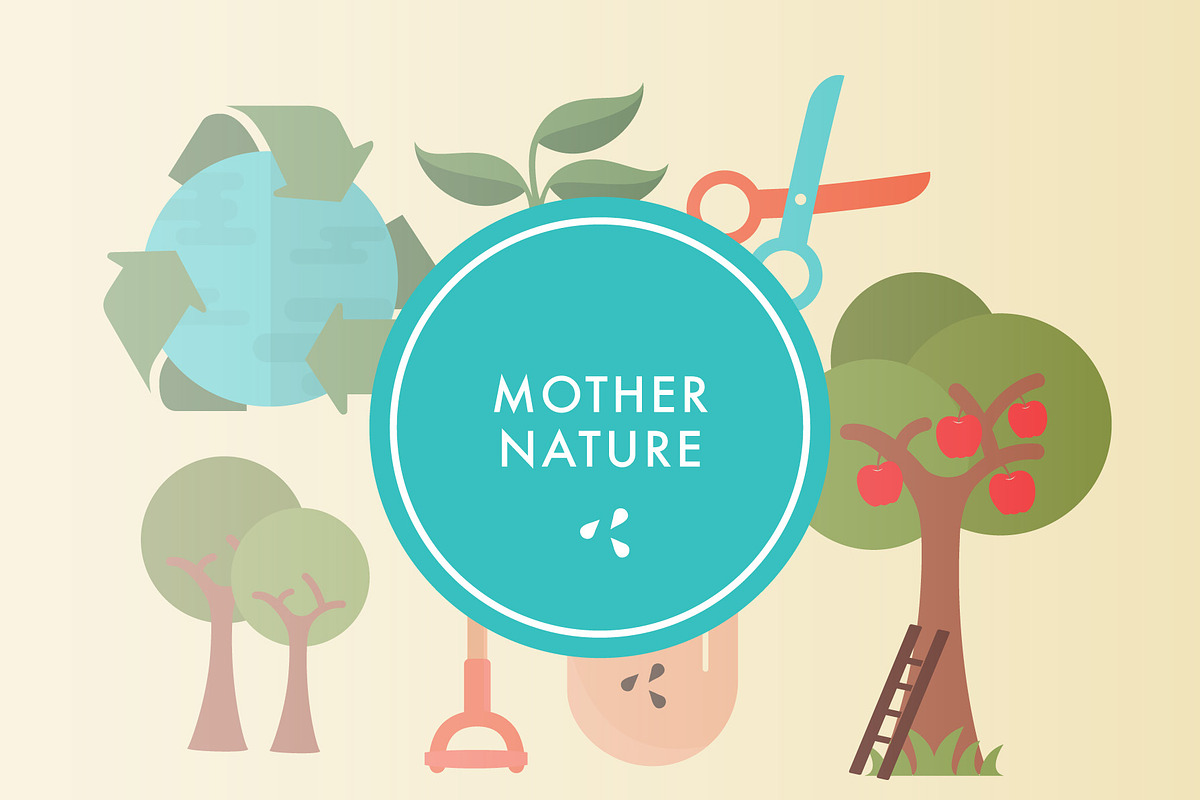 Mother Nature, an Illustration by UltraaViolets (Photo 1 of 2)