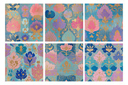 Vintage Bloom – Seamless Pattern Set, a Pattern Graphic by LoveDesignShop (Thumbnail 2 of 8)