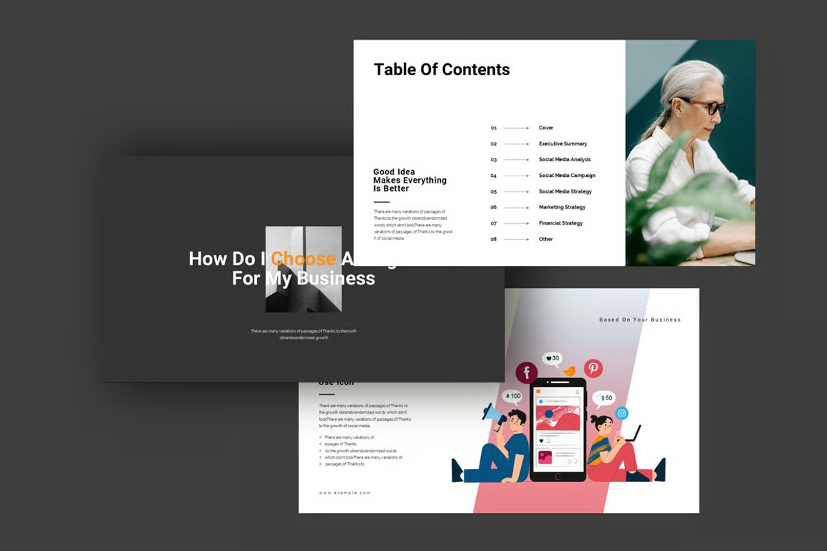 Social Media Marketing Strategy, a Presentation Template by Fit-tee (Photo 12 of 12)