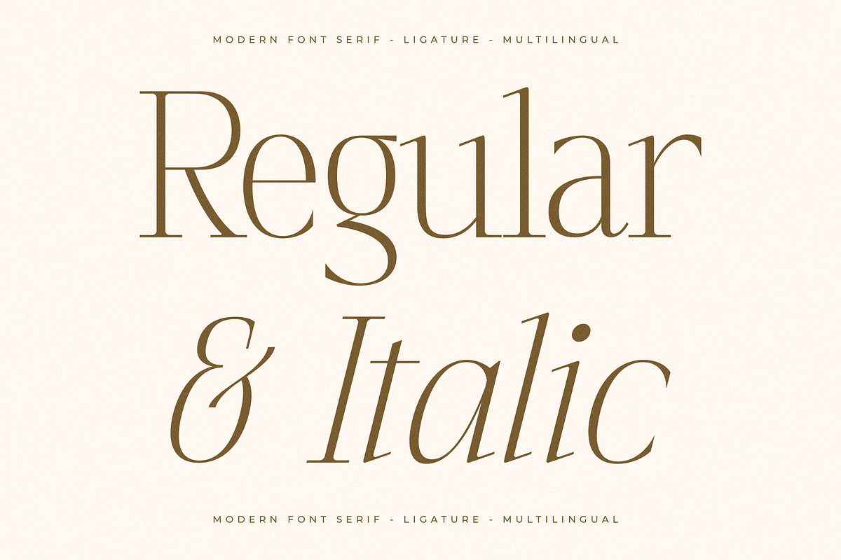 Seraphine Modern Font Serif, a Serif Font by Letterena Studios (Photo 4 of 15)