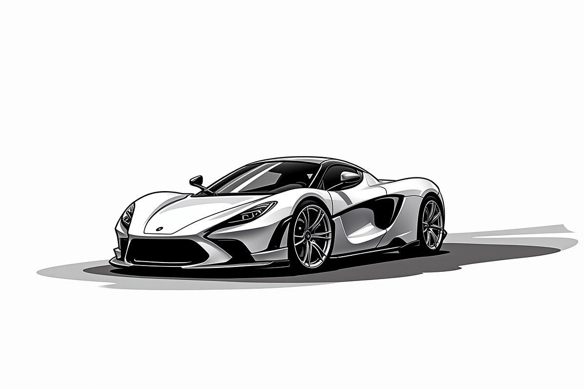 Supercar Silhouette Bundle, an Illustration by Designs_River (Photo 2 of 9)