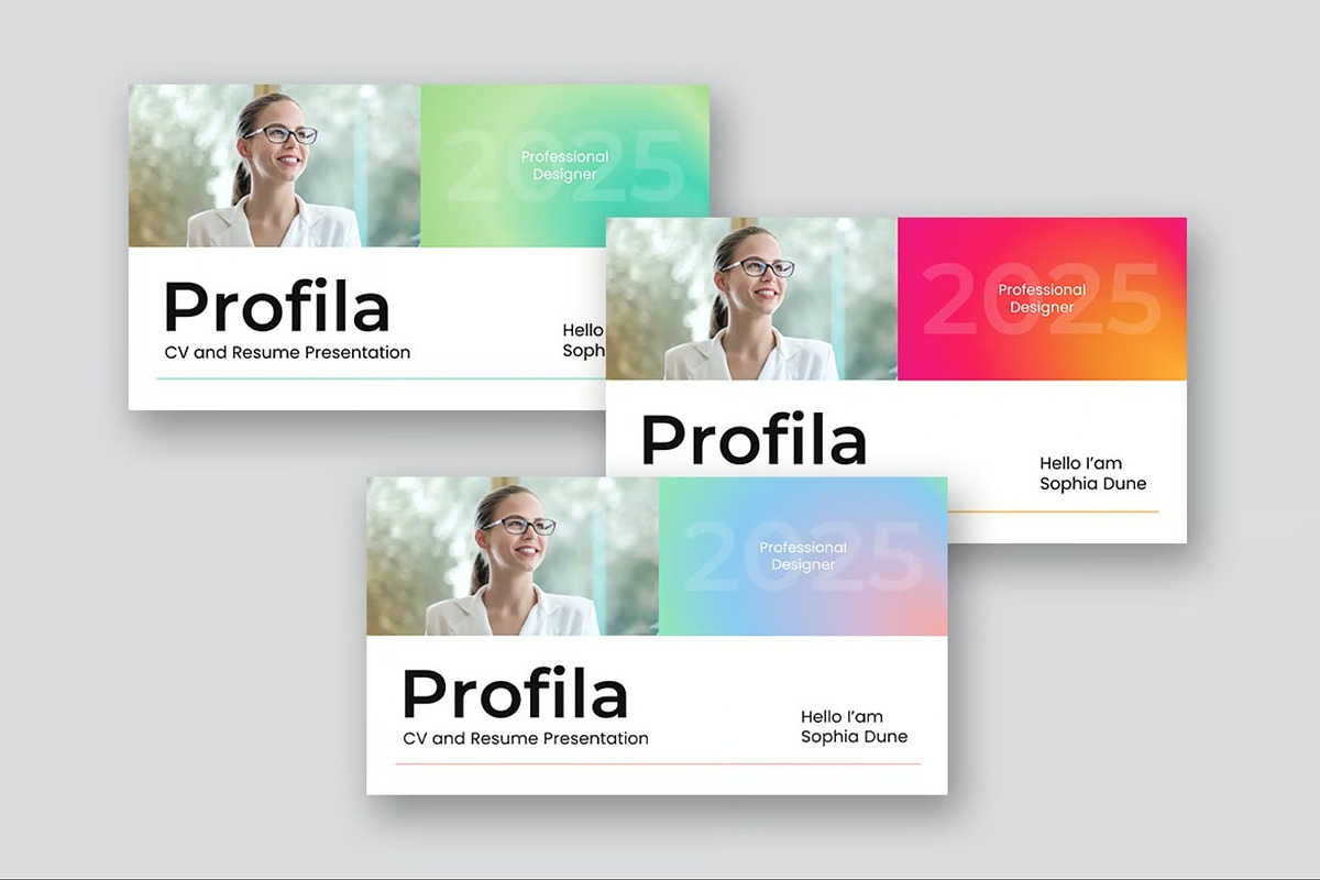 CV & Resume Google Slides Templates, a Presentation Template by Fit-tee (Photo 6 of 10)